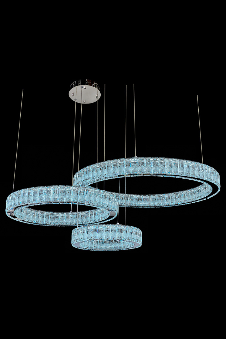 Подвесная люстра delaina le3012/800-3f ch