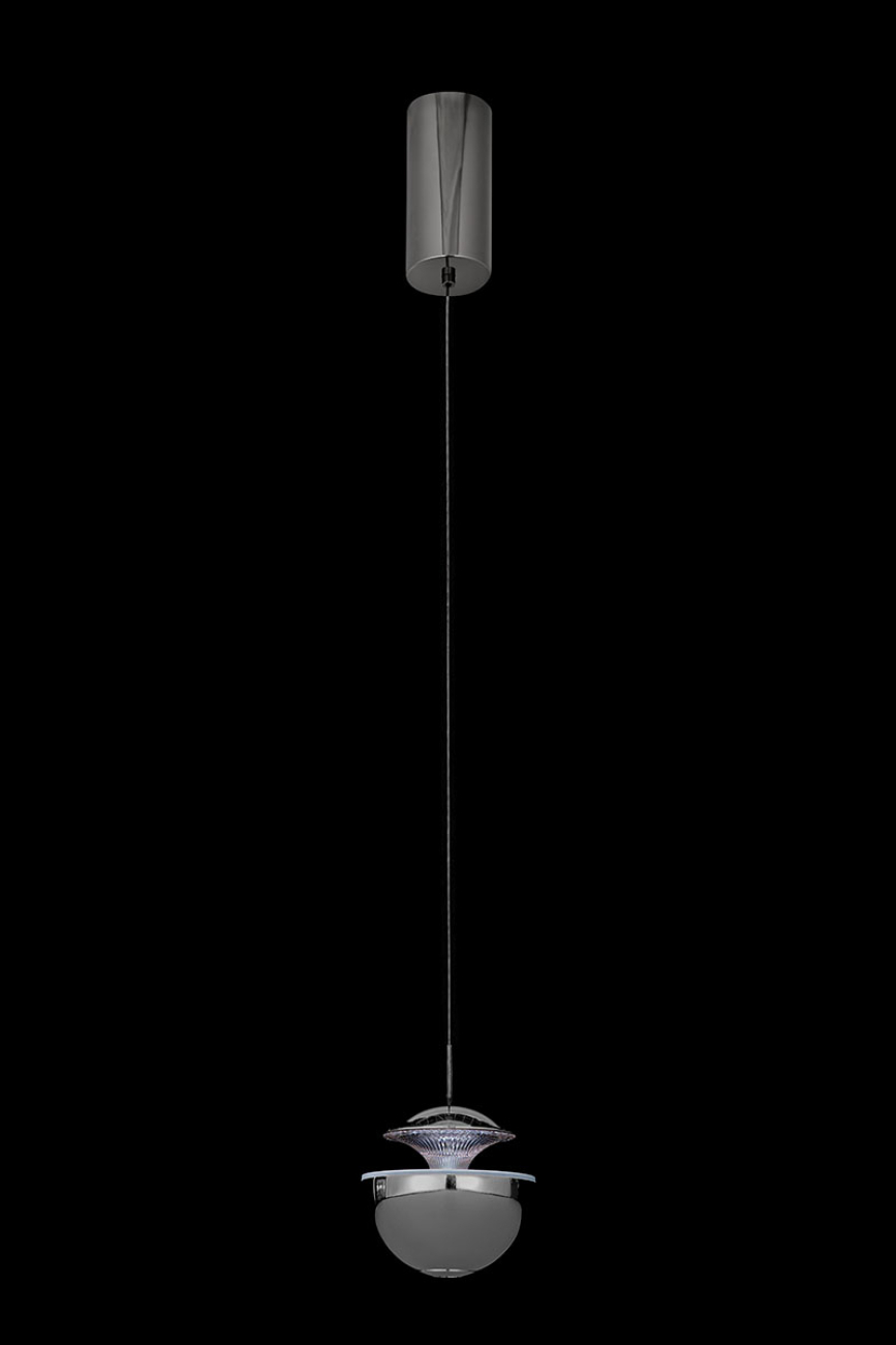 Подвесной светильник jelly le7711/1sv black chrome