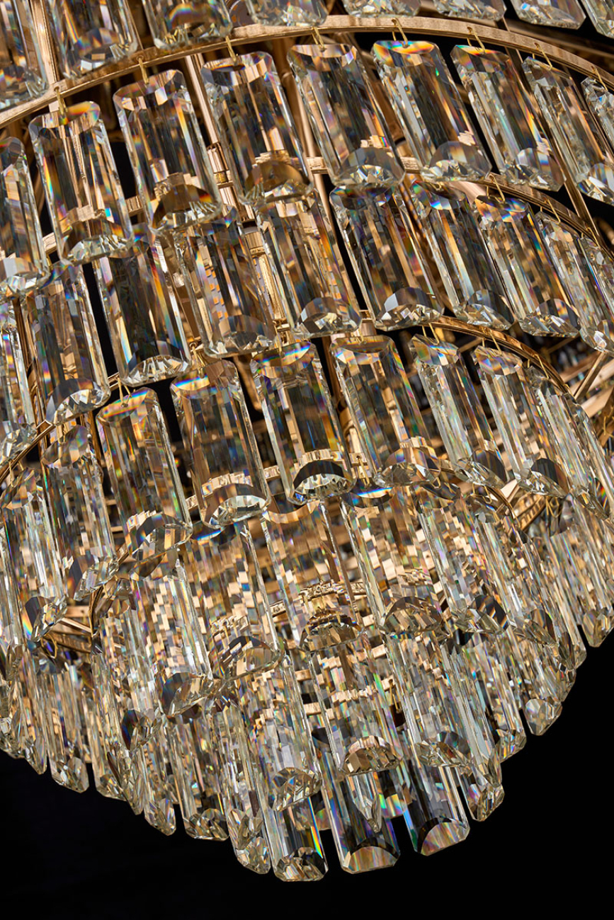 Подвесная люстра catherine le9017/1200 gd