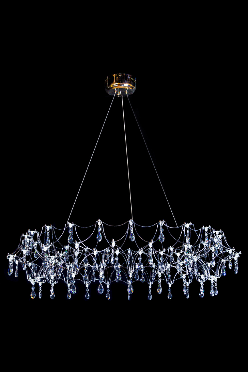 Подвесная люстра thea le3035/1000 ch/tr