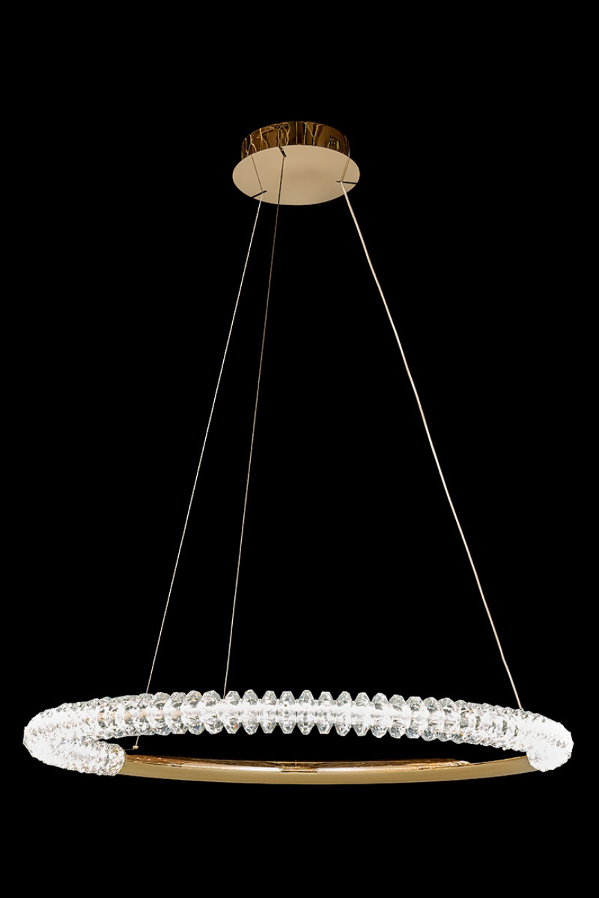 Подвесная люстра tesla le3064/800 gd