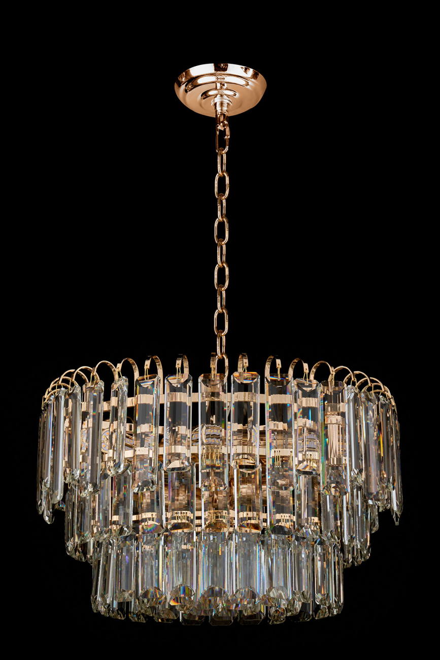 Подвесная люстра catherine le9017/400 gd