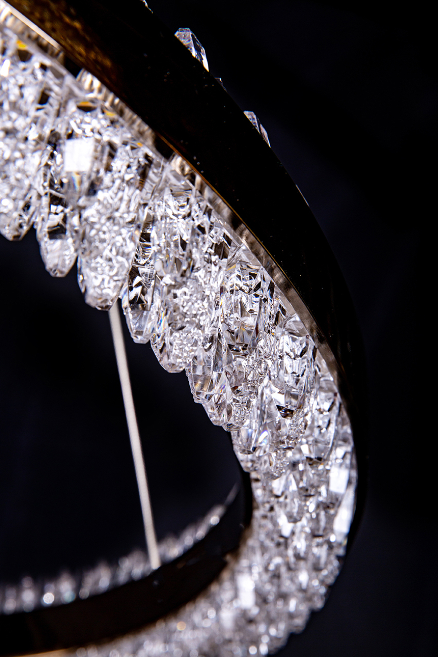 Подвесная люстра michel le7720/800-2k black chrome