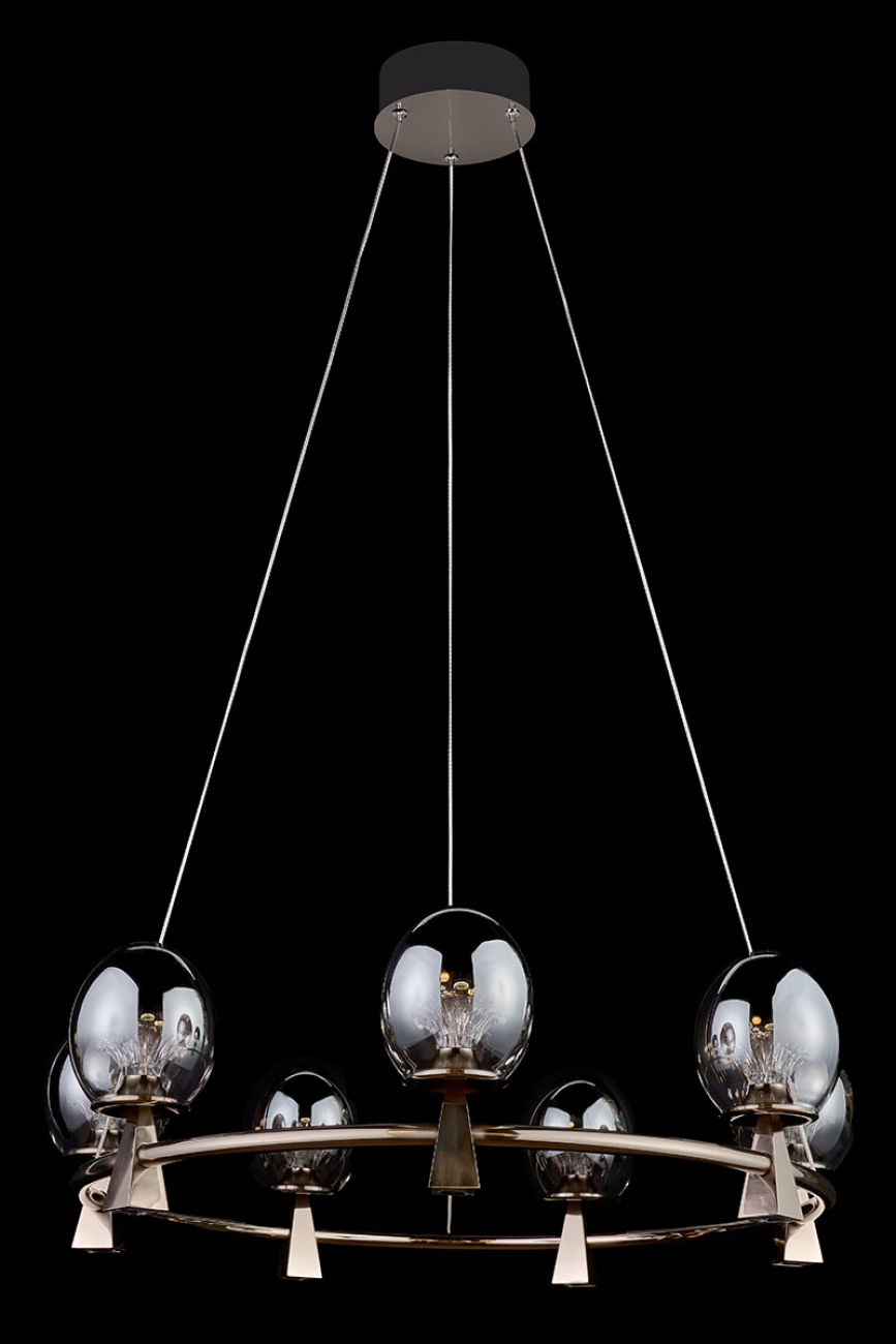 Подвесная люстра nancy le3053/820 gd