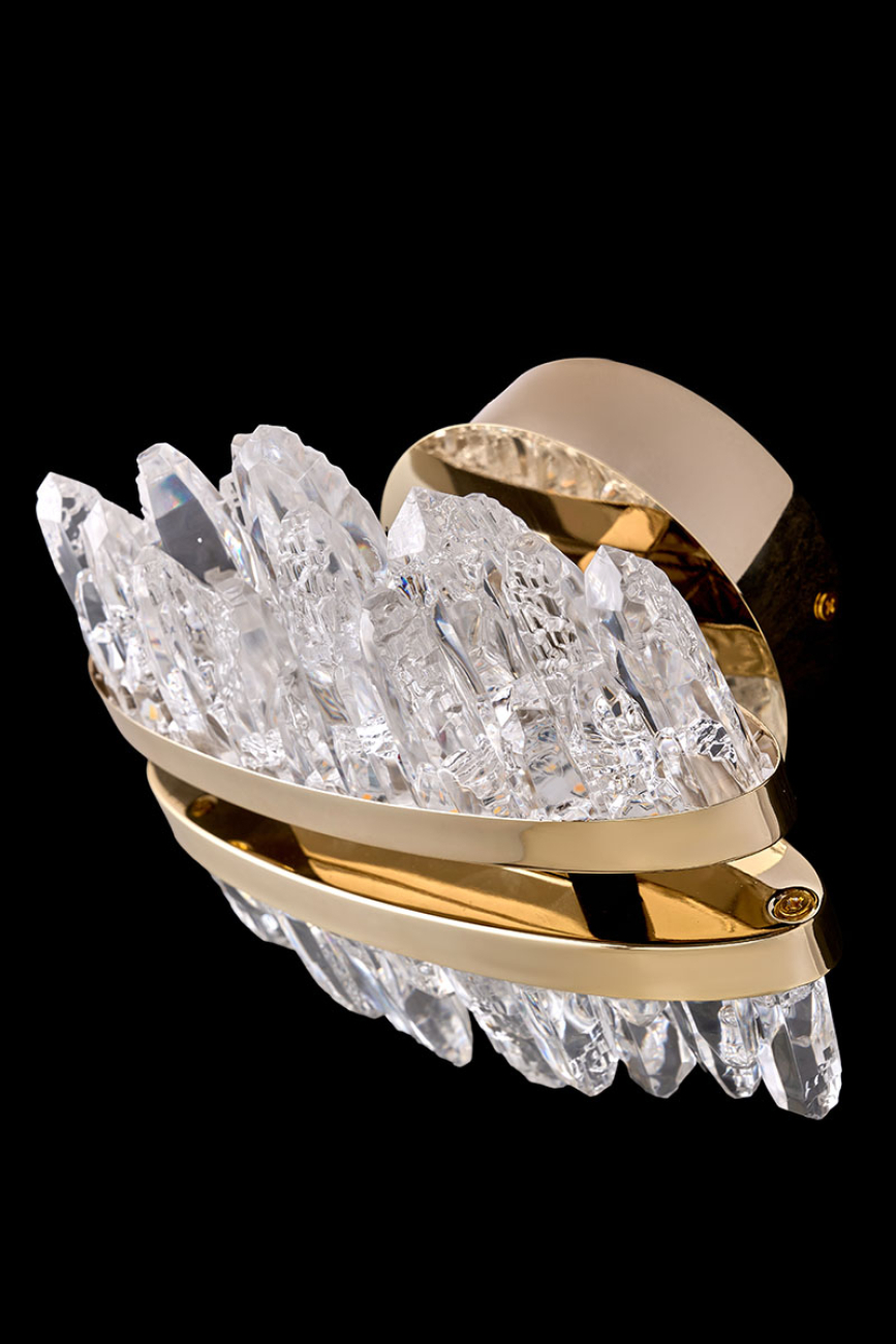 Бра lara le7728/2w gold