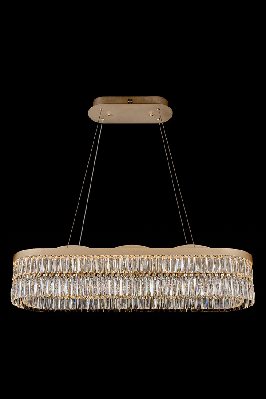 Подвесная люстра milana le3026/1000l gd