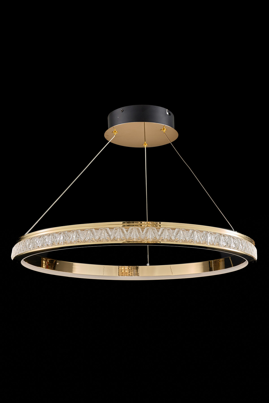 Подвесная люстра aida le7707/600 gold