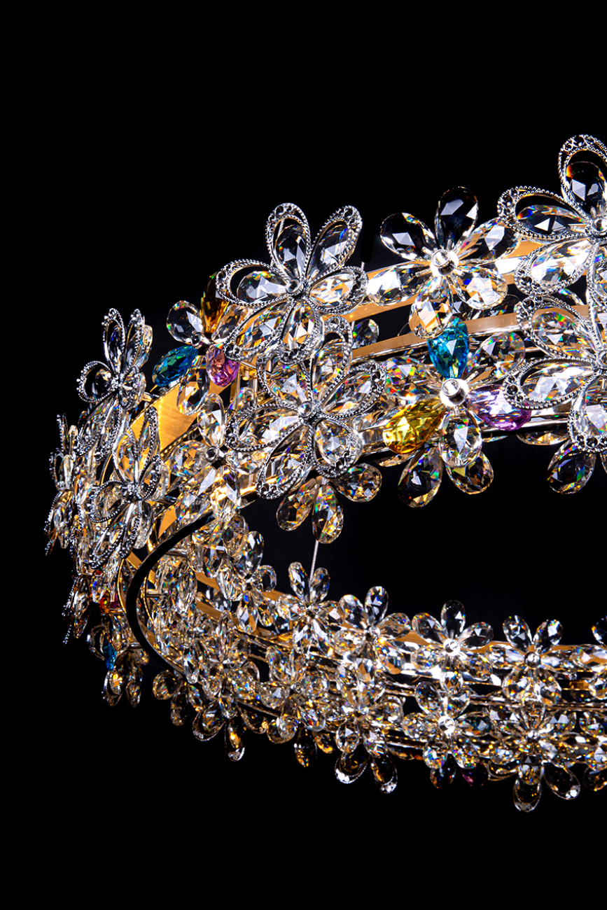 Подвесная люстра agathe le3042/800 ch