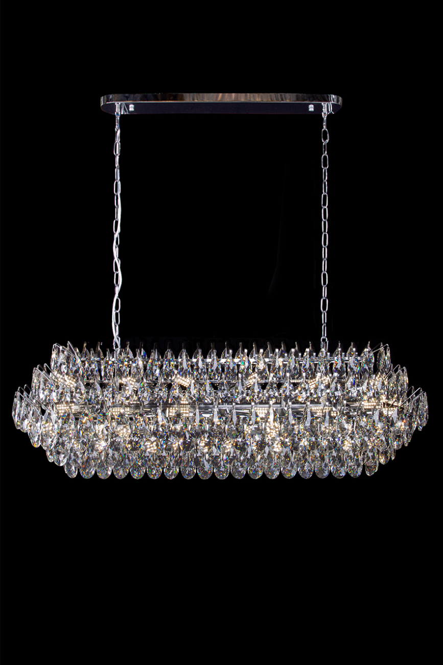 Подвесная люстра adriana le6889/1200l ch