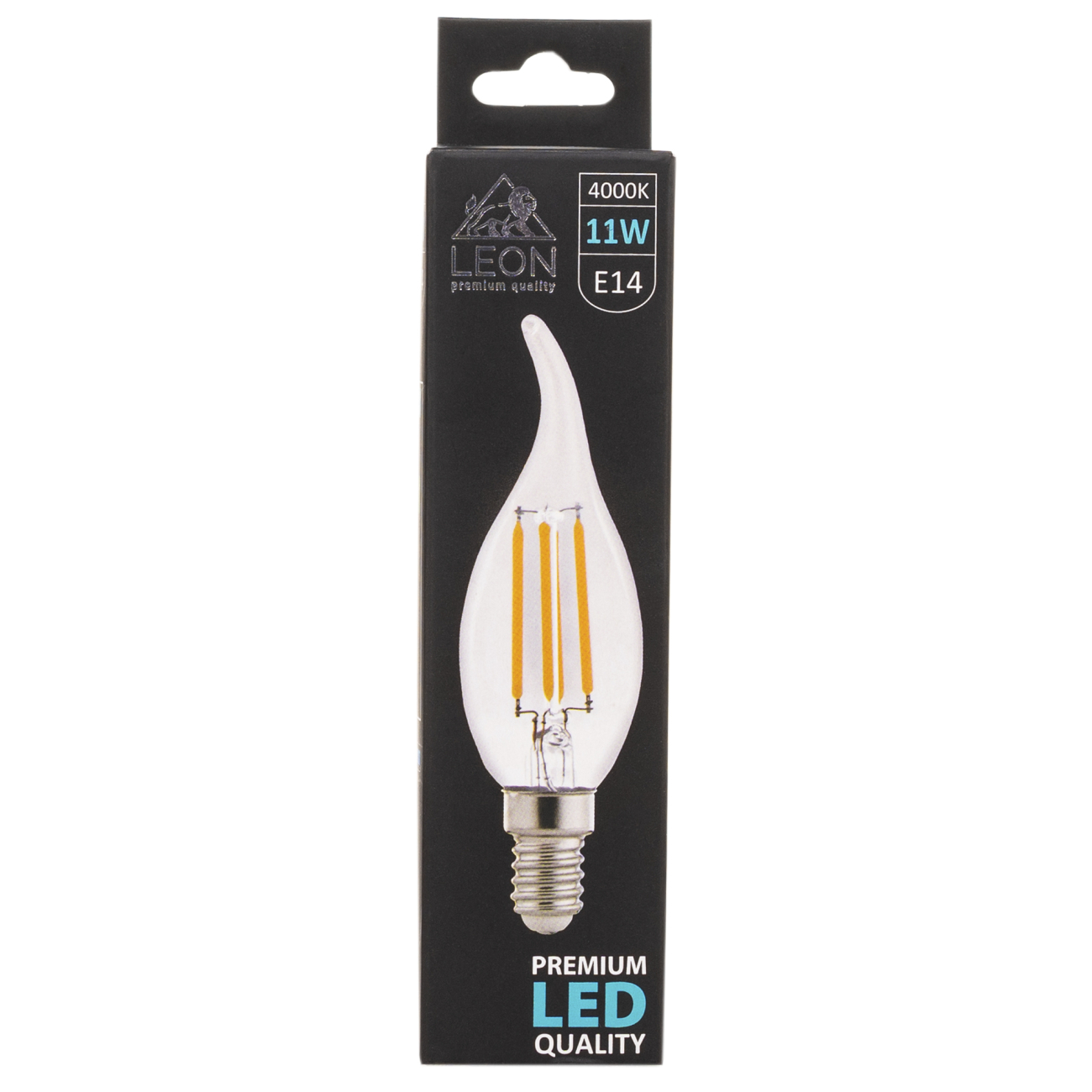 Светодиодная лампа leon le-cw35-11w-4000k-e14/cl