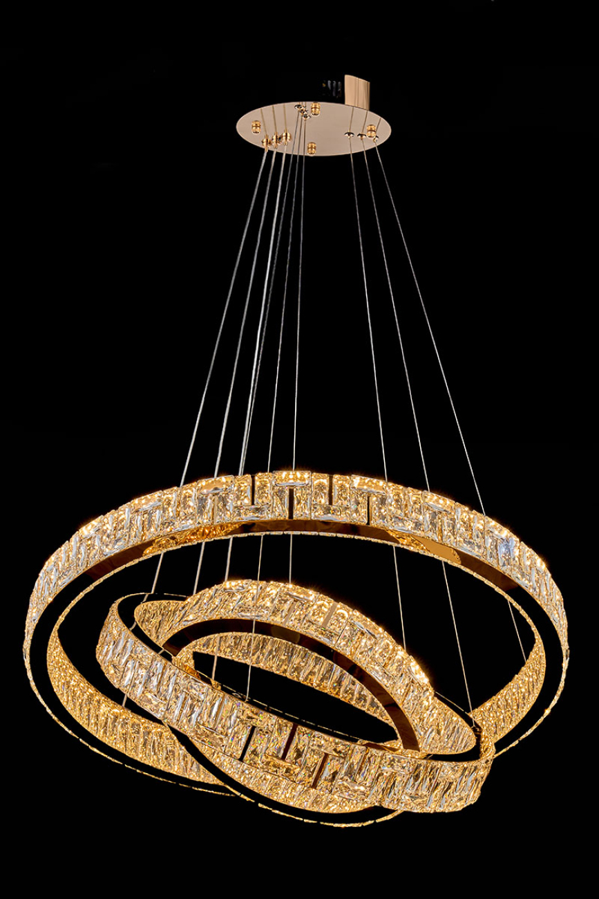 Подвесная люстра afina le3048/800-3k gd