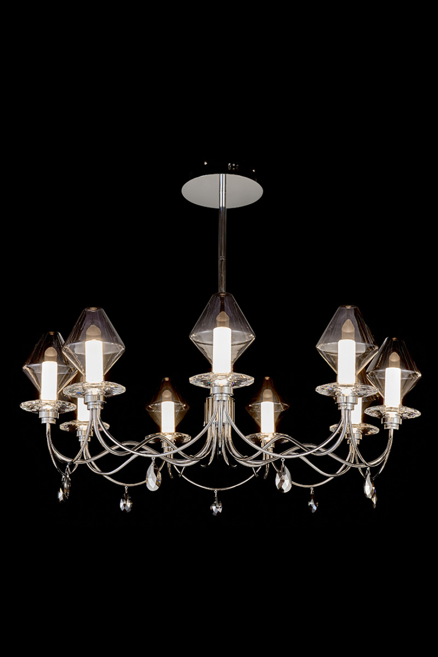Подвесная люстра therese le7721/9 chrome