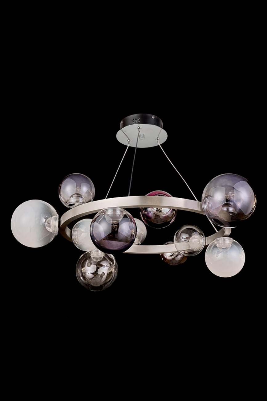 Подвесная люстра molecule le7723/810 chrome