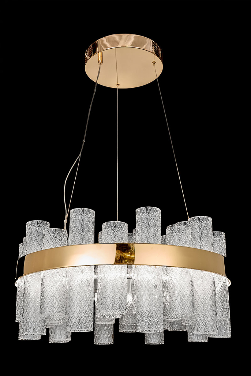 Подвесная люстра luna le7727/600 gold