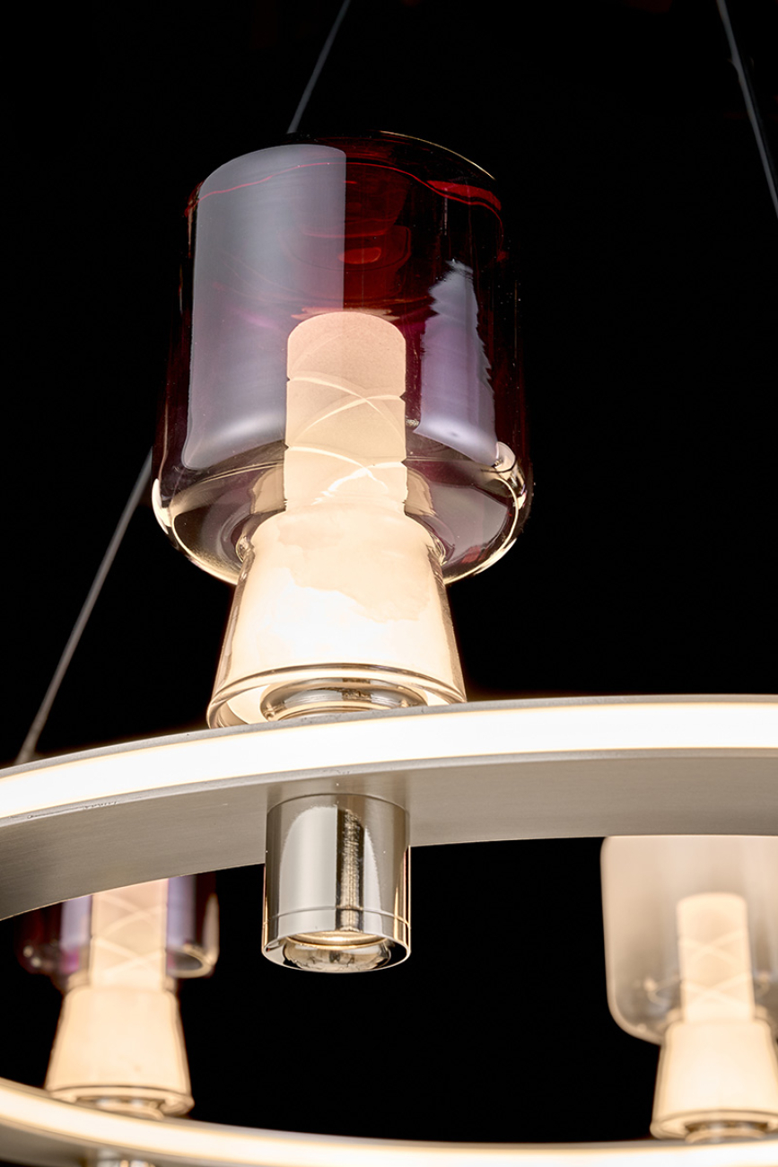 Подвесная люстра marie le7719/8 nickel