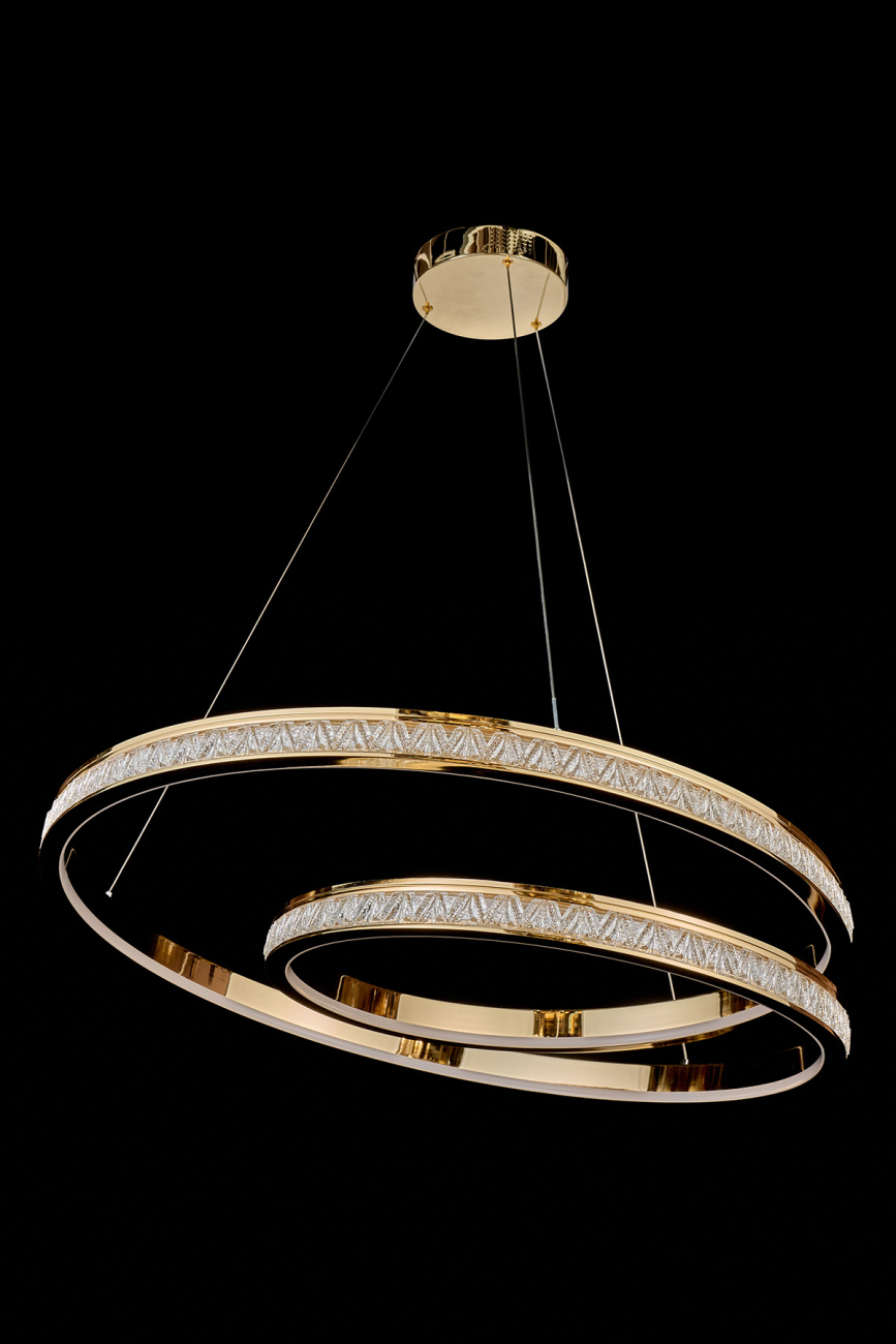 Подвесная люстра aida le7707/800z gold