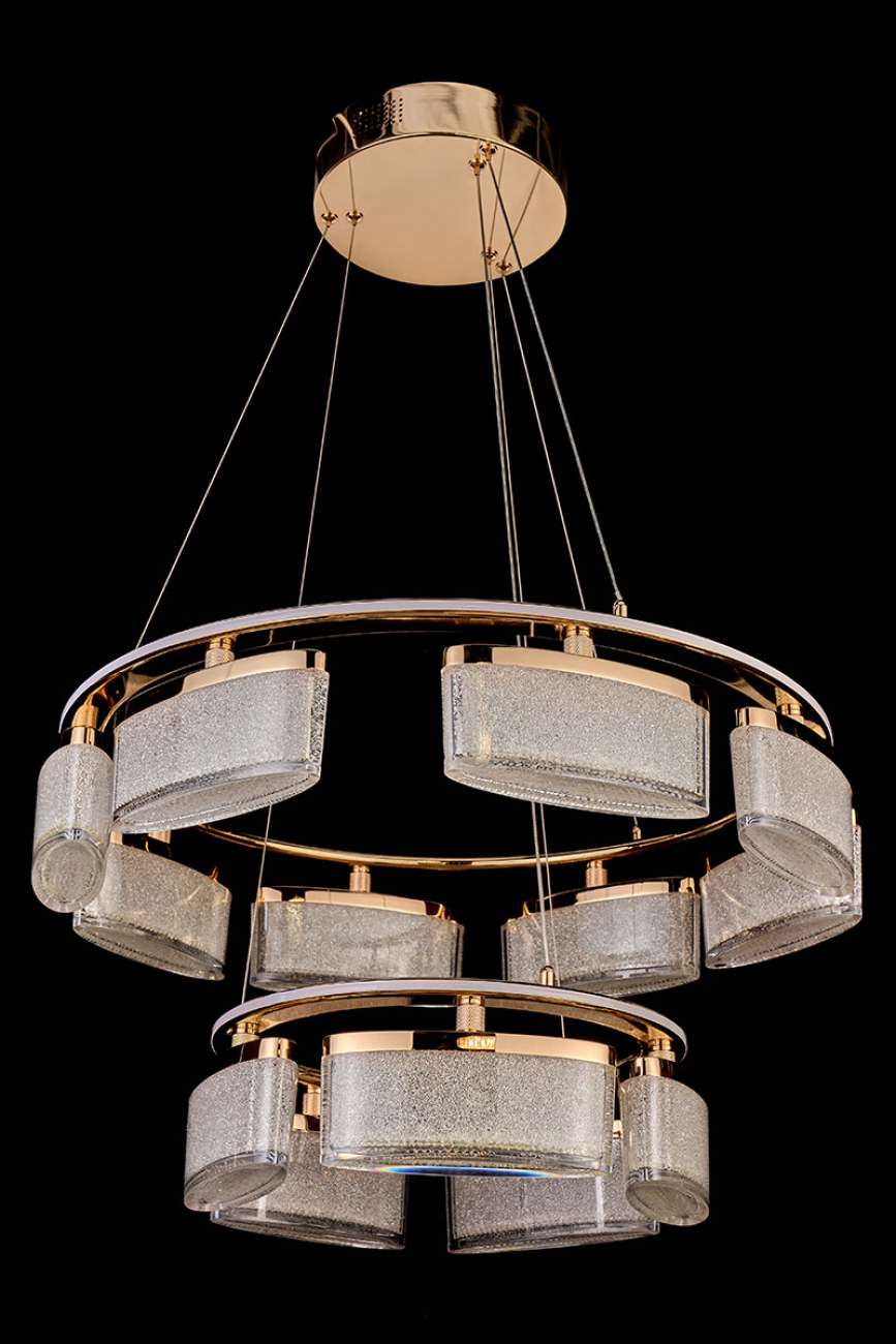 Подвесная люстра indiana le7910/8+5 gold
