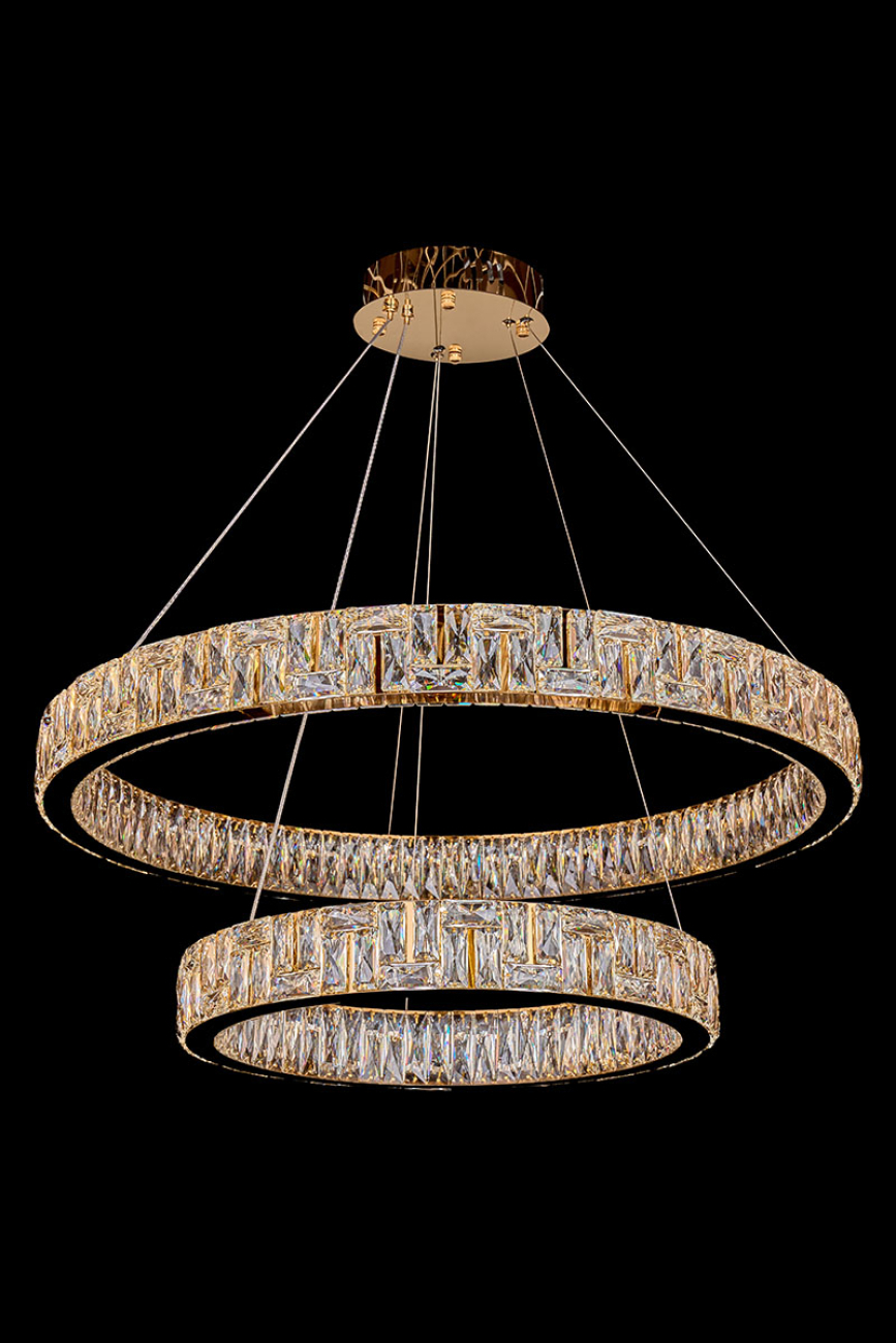 Подвесная люстра afina le3048/800-2k gd