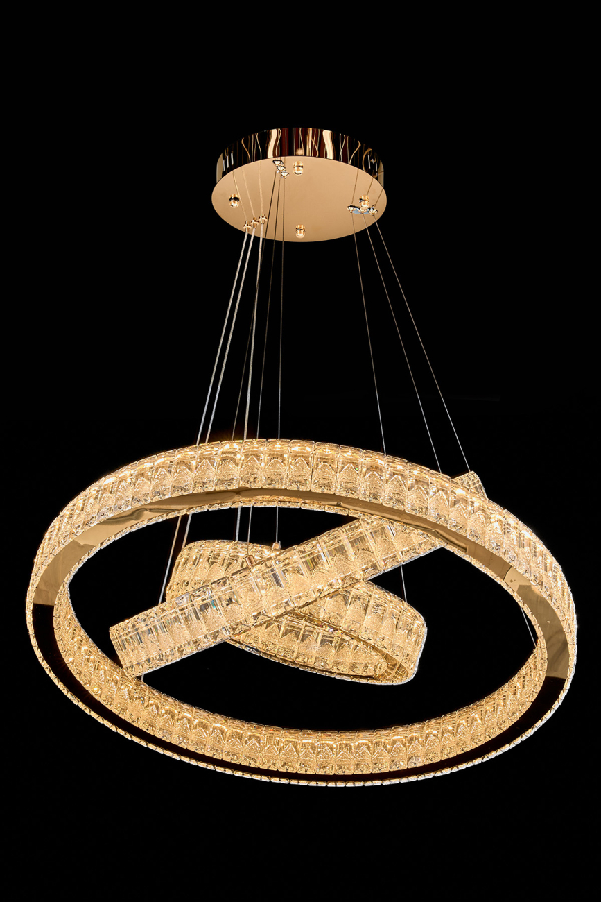 Подвесная люстра delaina le3012/800-3k gd