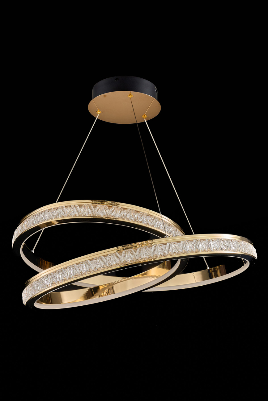 Подвесная люстра aida le7707/600z gold