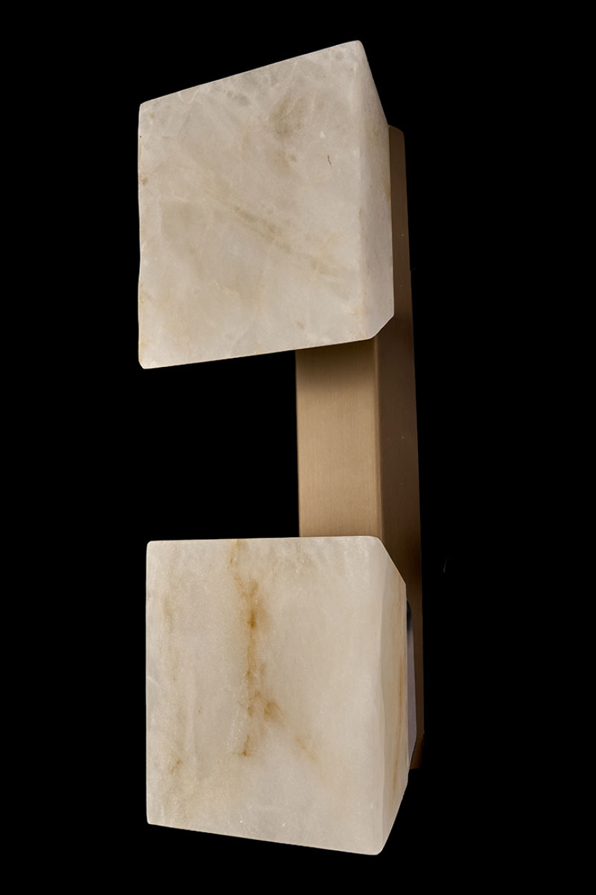 Бра tina le7906/2w dark grey