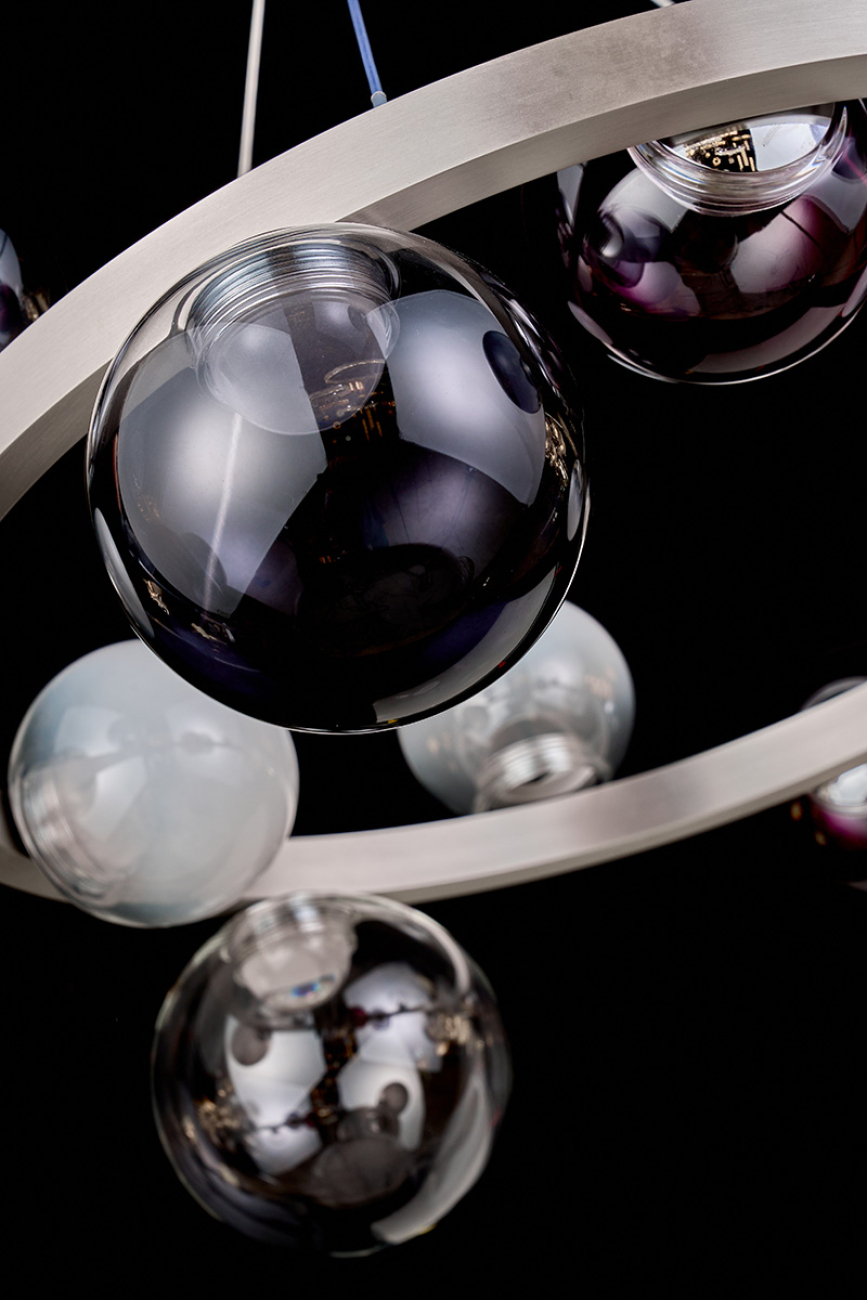 Подвесная люстра molecule le7723/810 chrome