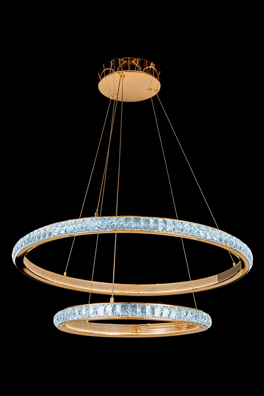 Подвесная люстра colisee le7718/800-2k gold