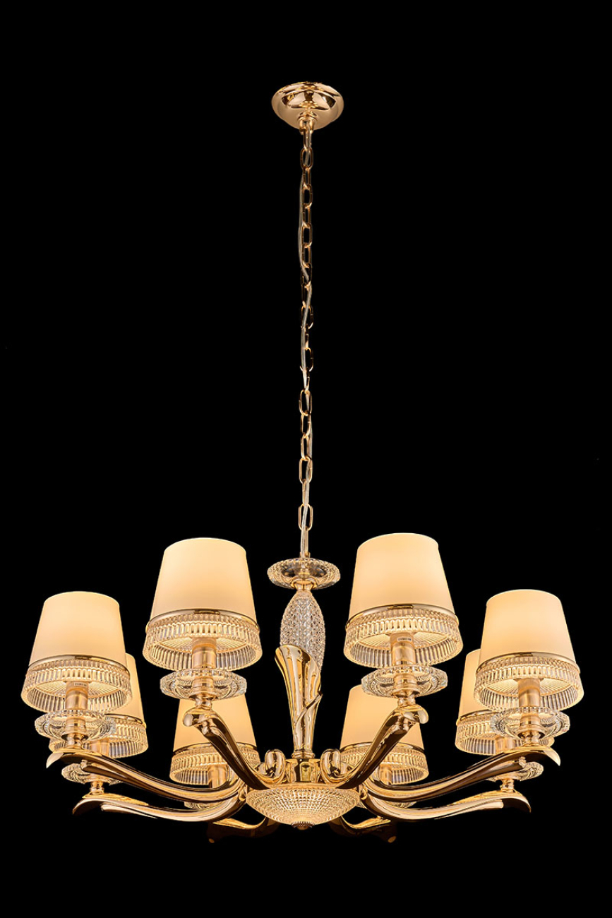 Подвесная люстра ester le7914/8 gd