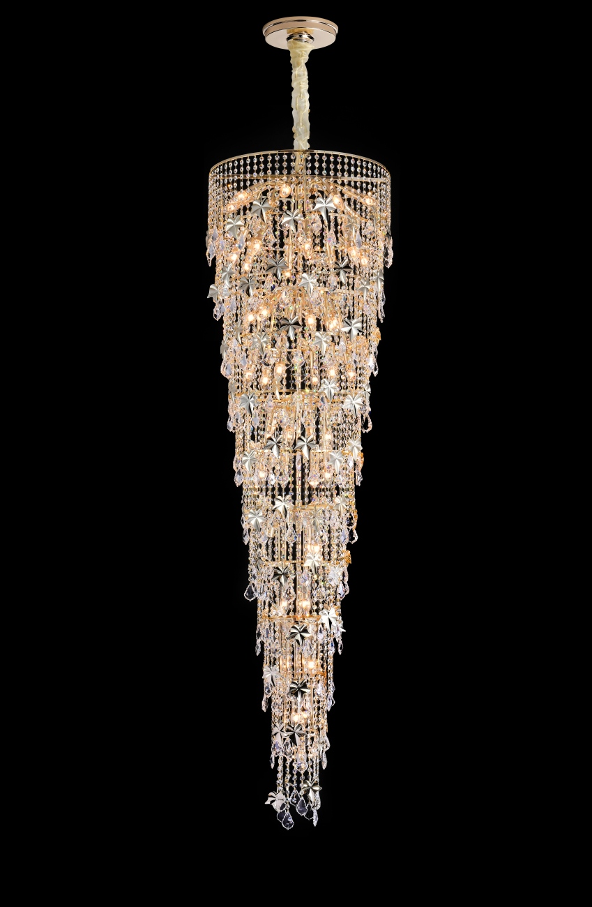 Подвесная люстра milena le3043/2200 gd