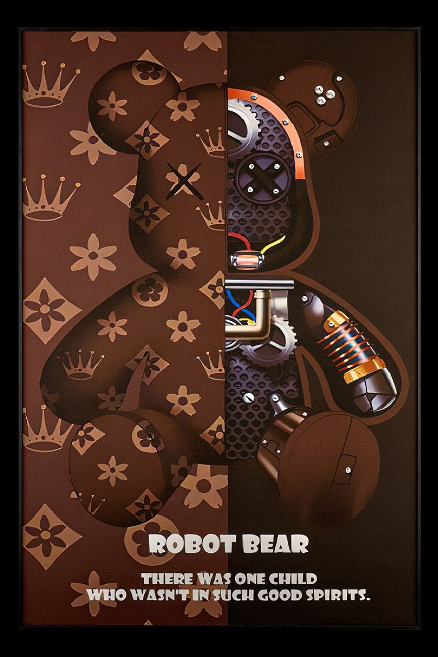 Картина robot bear td103