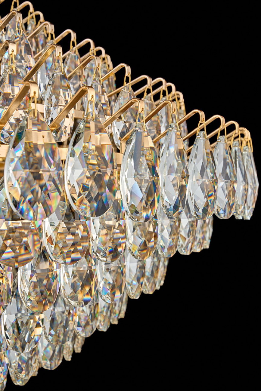 Подвесная люстра adriana le6889/1000 gd