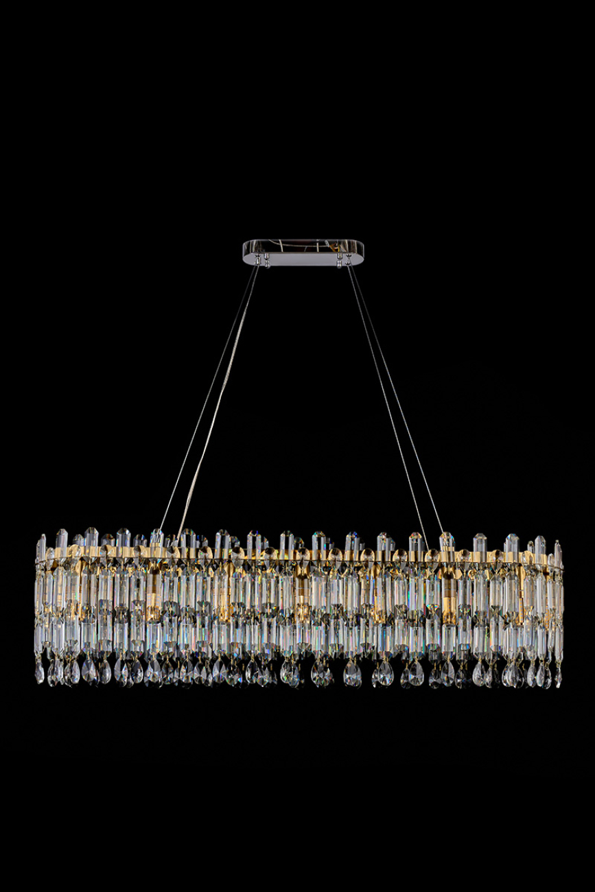 Подвесная люстра elien le3001/1200lr gd