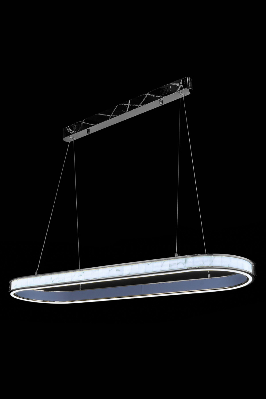 Подвесная люстра christine le7702/1050l black chrome