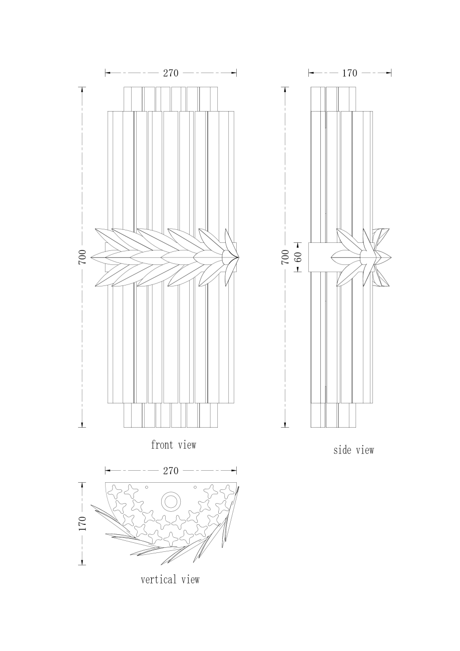 Бра cesar le1107-1