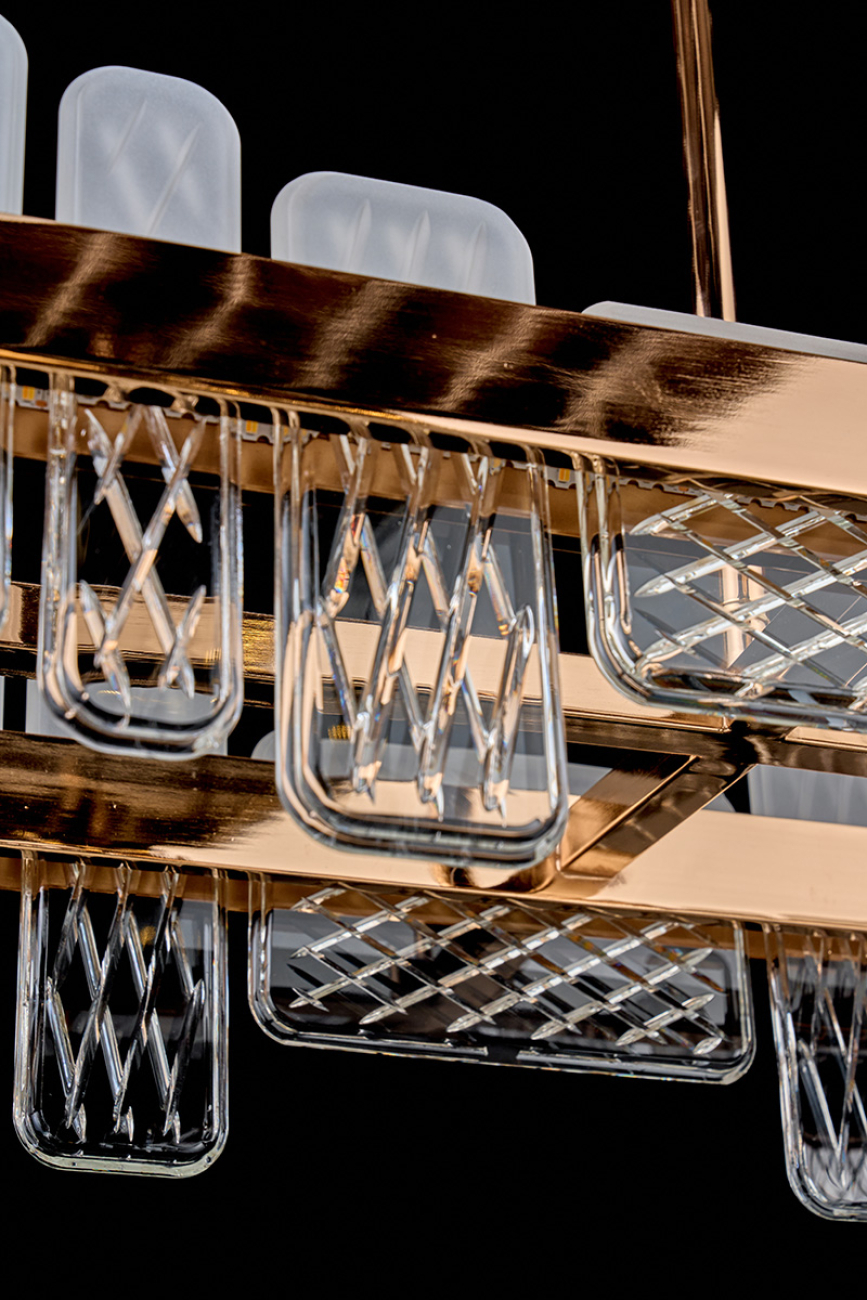 Подвесная люстра ailani le7755/1200l gd