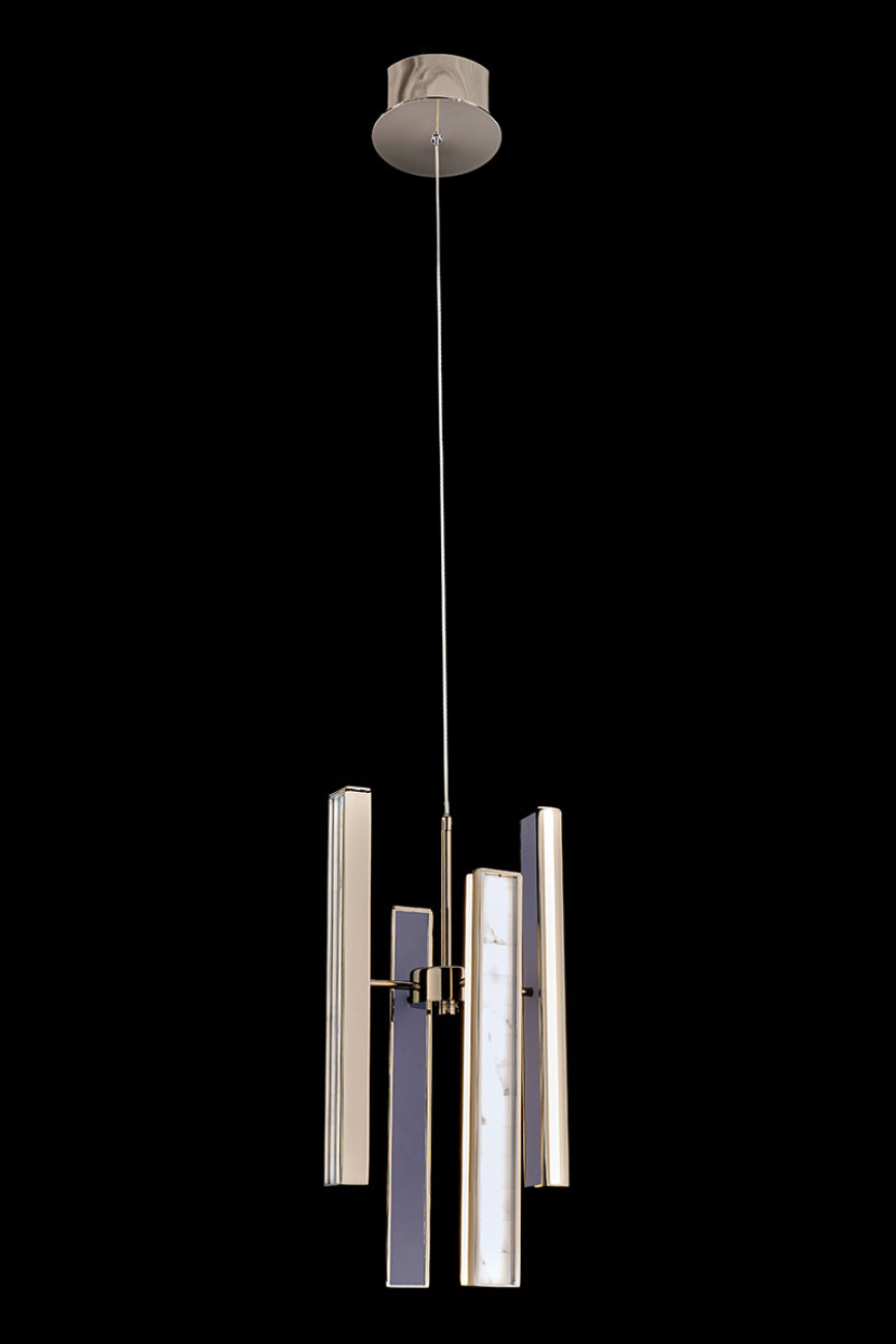 Подвесной светильник christine le7702/4s black chrome