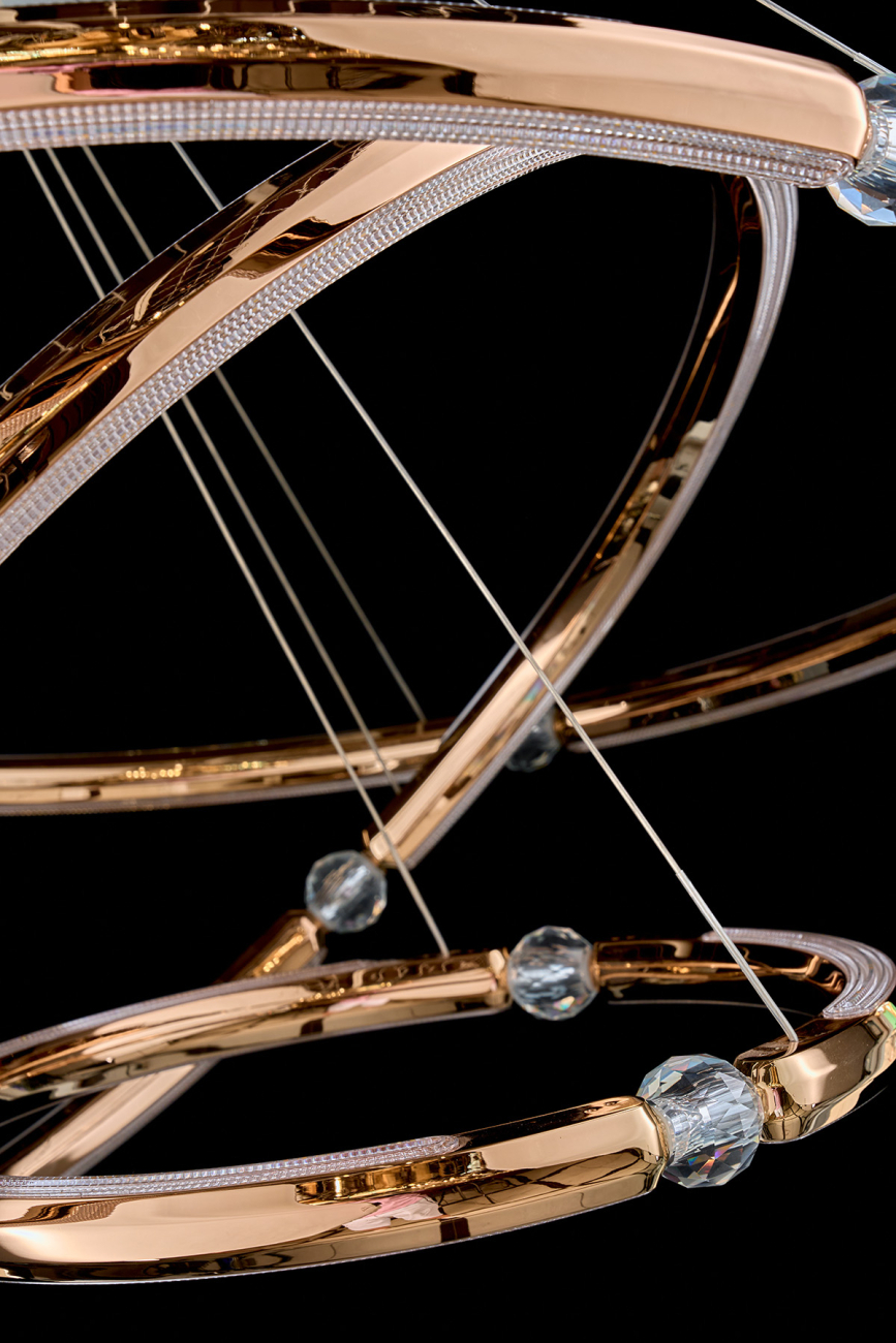 Подвесная люстра ani le7710/800-3k gold