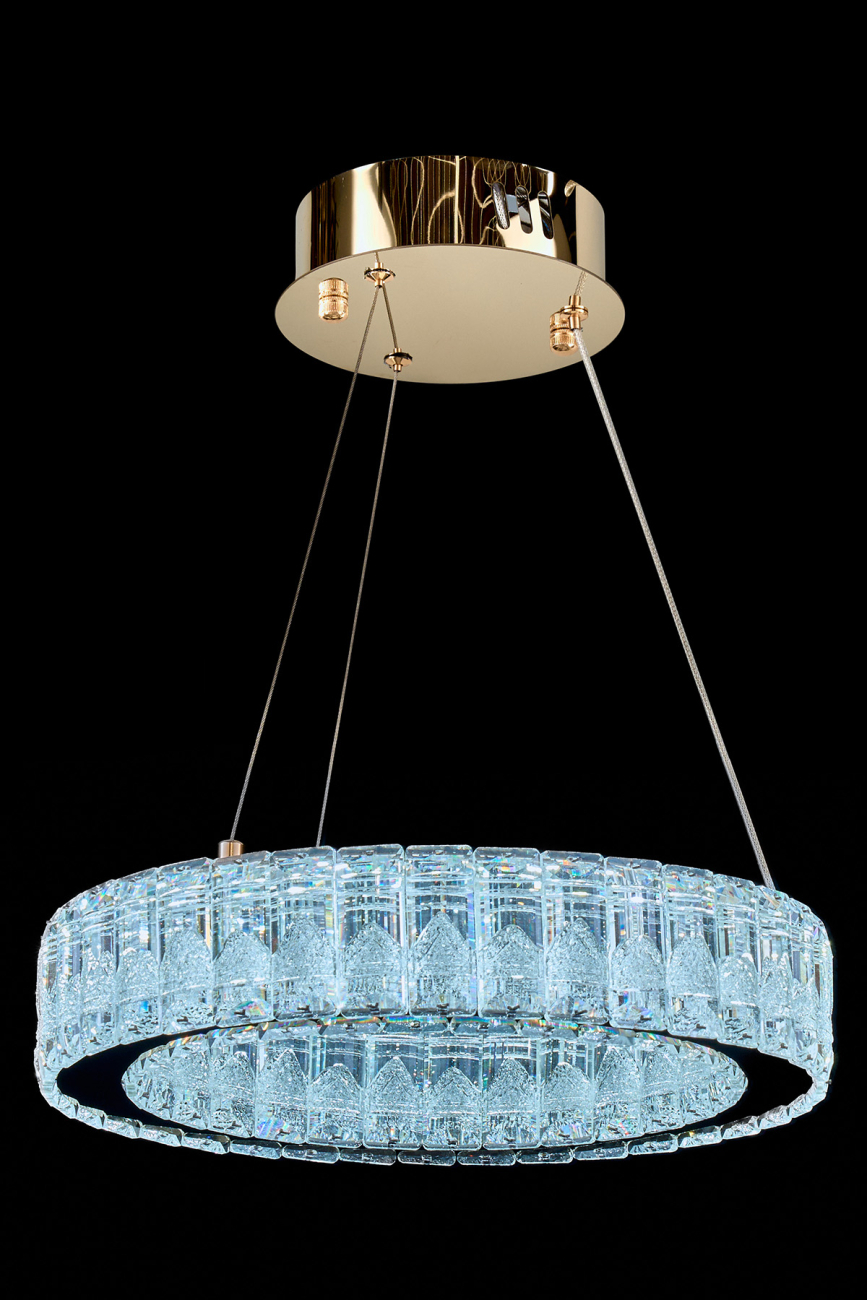 Подвесная люстра delaina le3012/400 gd