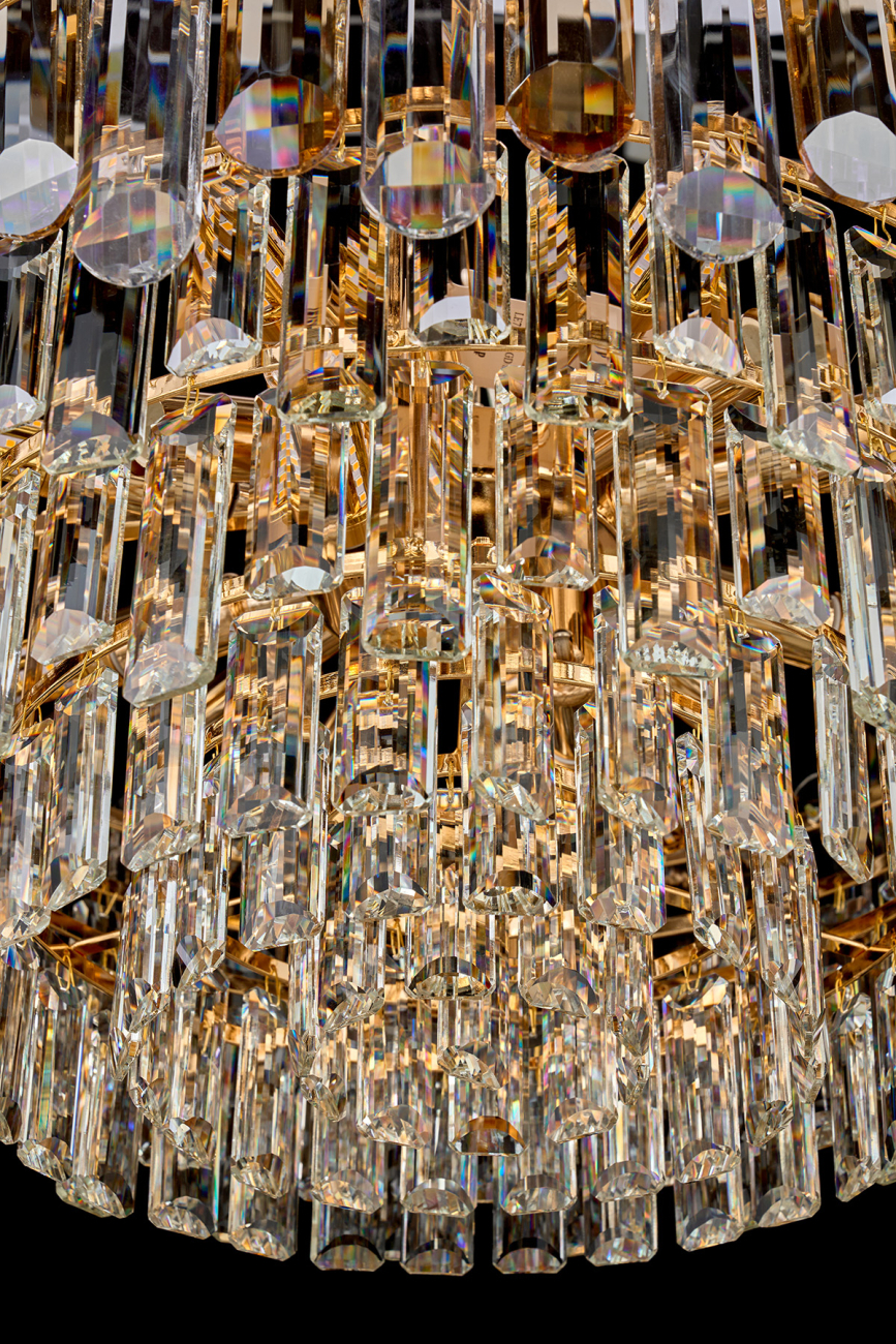 Подвесная люстра jacqueline le7161/400 gd/sh