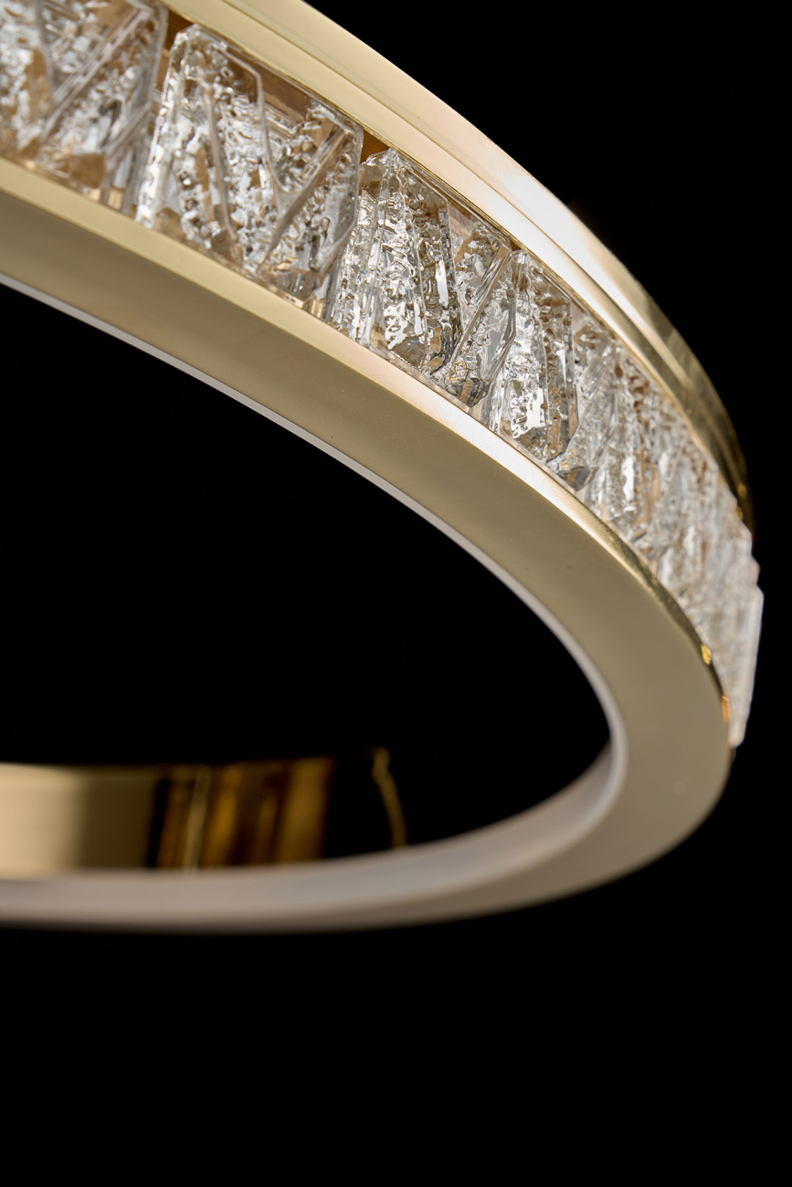 Подвесная люстра aida le7707/600 gold