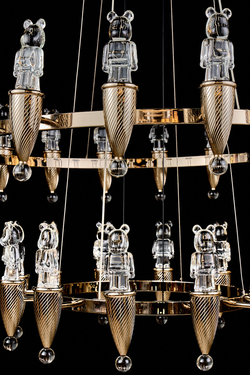 Подвесная люстра joli le3024/1050+650 gd