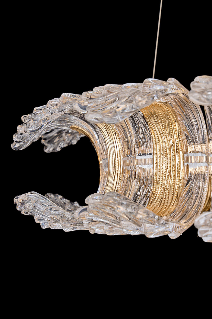 Подвесная люстра moana le3050/600 gd