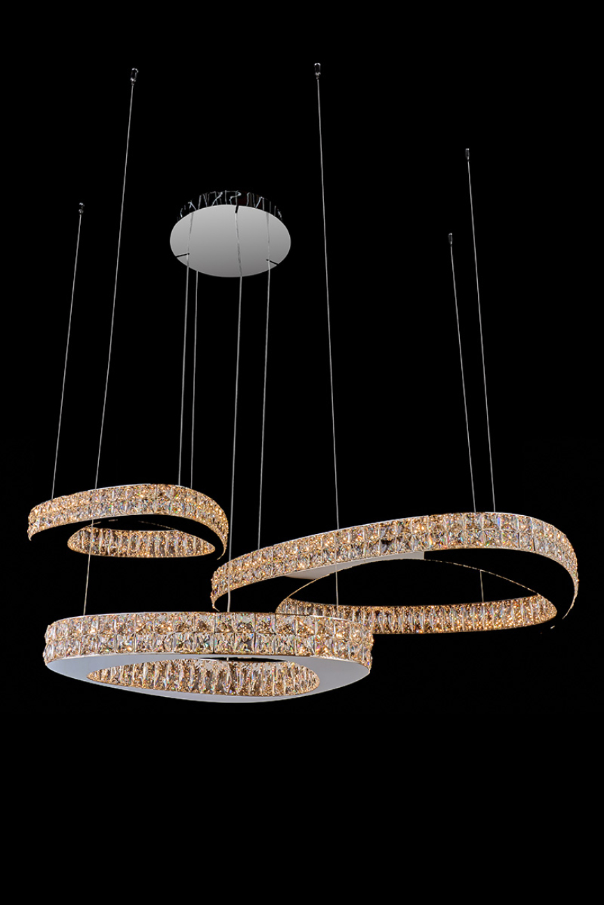 Подвесная люстра veronique le3030/850-3f ch