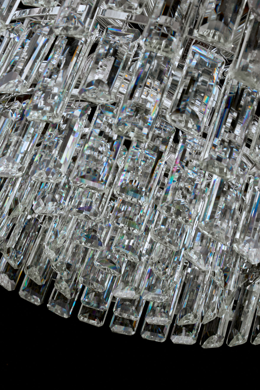 Подвесная люстра jacqueline le7161/600 ch/gr