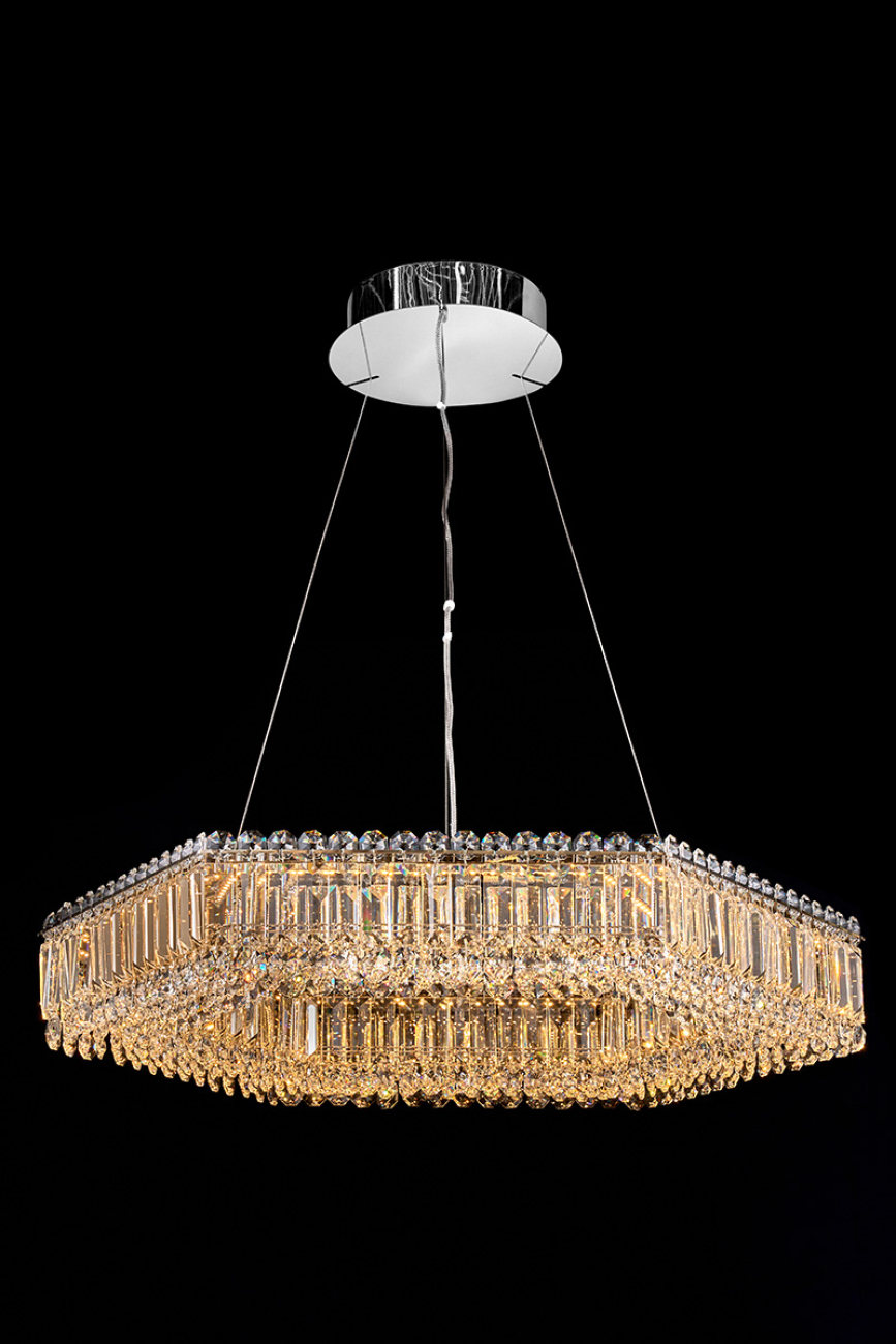 Подвесная люстра justine le3004/600 ch