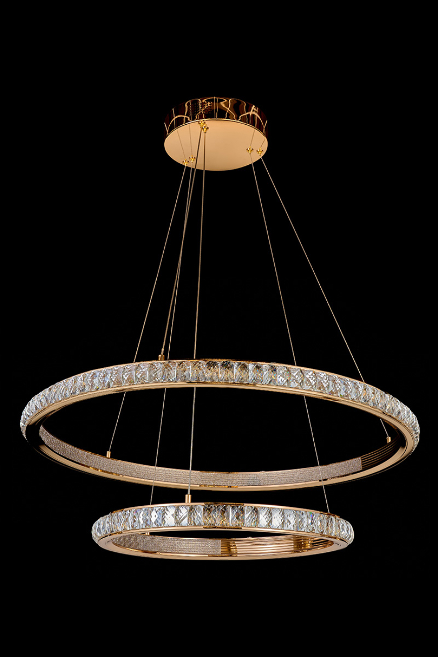 Подвесная люстра colisee le7718/800-2k gold