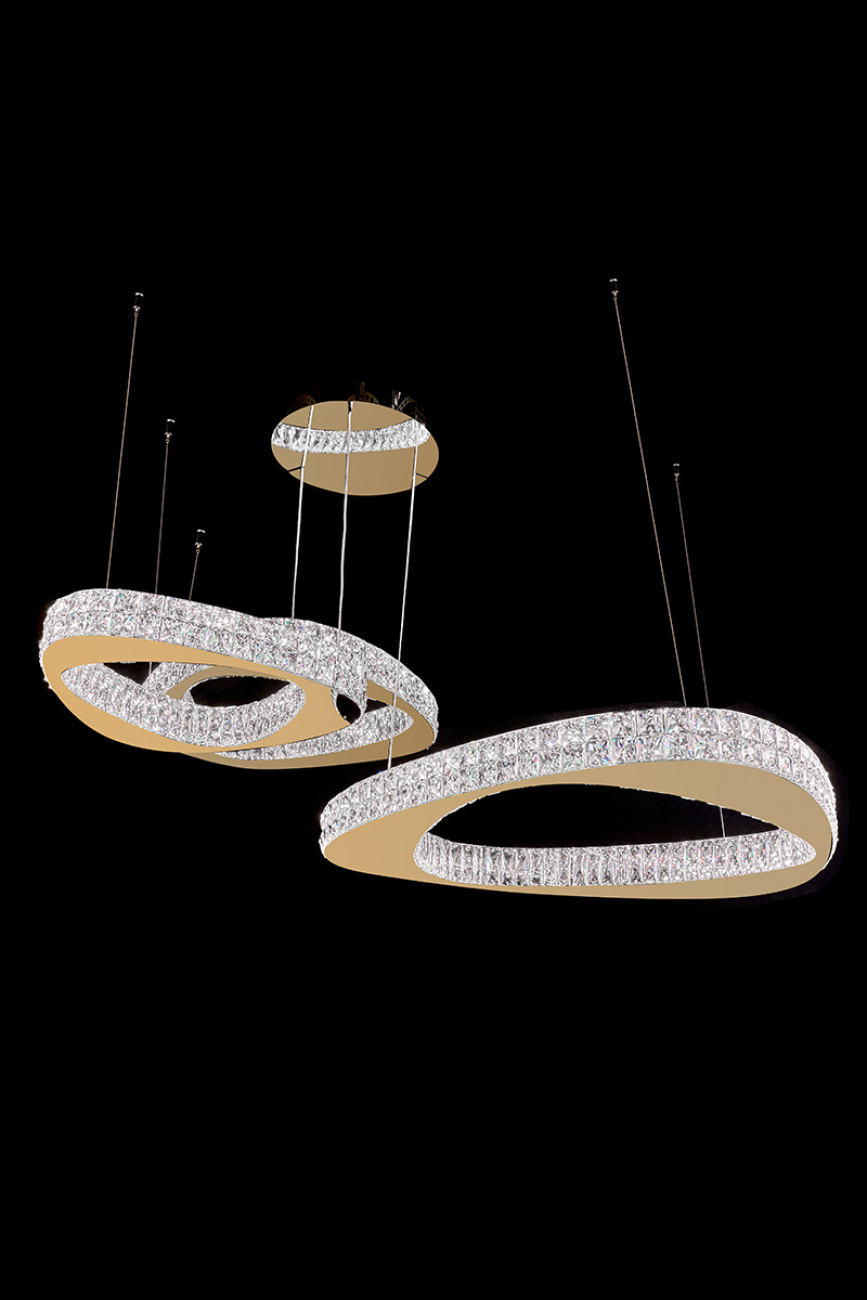 Подвесная люстра veronique le3030/850-3f gd