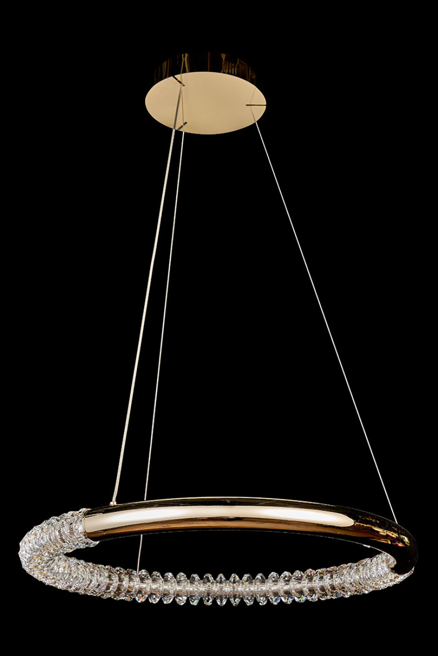 Подвесная люстра tesla le3064/600 gd