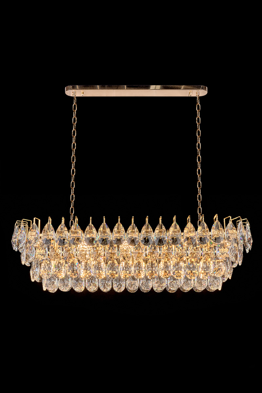 Подвесная люстра melanie le6880/1000l gd