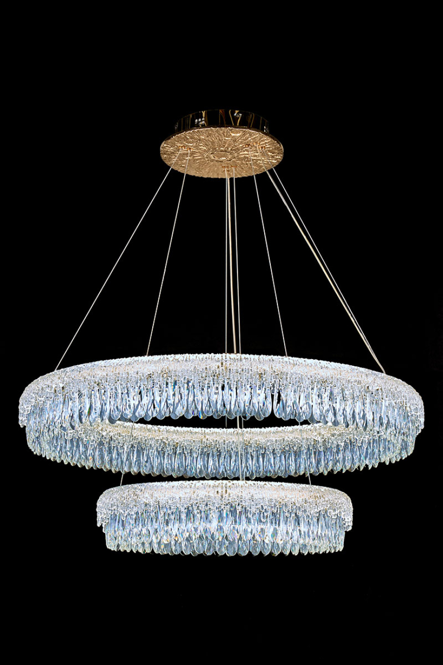 Подвесная люстра olympia le3057/800-2k gd